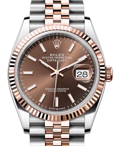 rolex datejust 36 rose|126231.